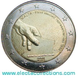 Malta - 2 euro, Verfassungsgeschichte, 2011